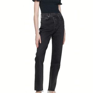 Agolde criss cross jeans